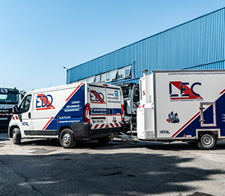 Unité mobile de décontamination